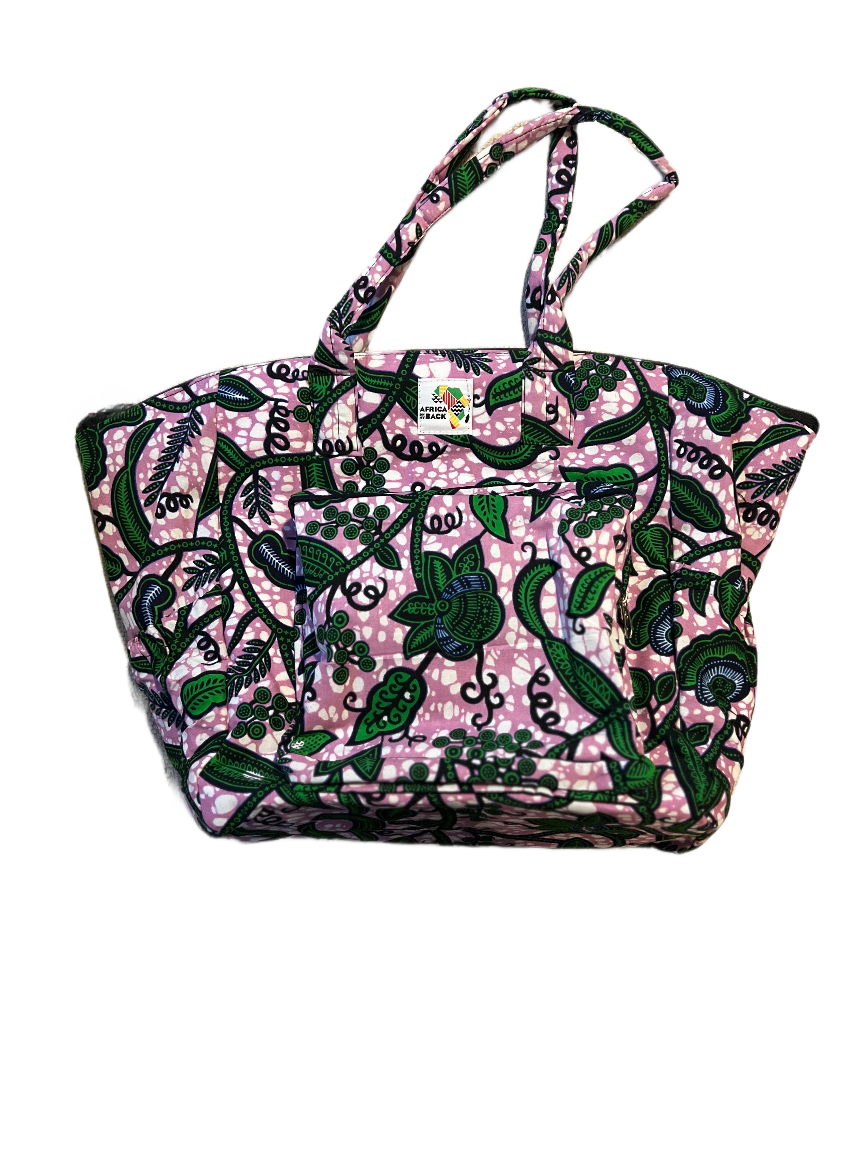 Pink Ivy Everything Bag