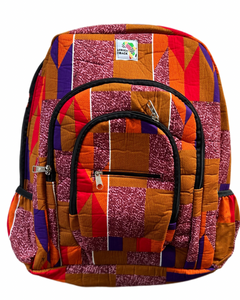 Pink and Orange Full Size Back Pack