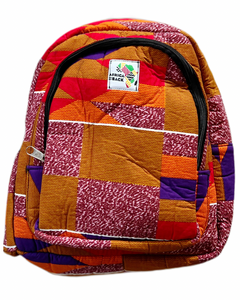Pink and Orange Mini Backpack