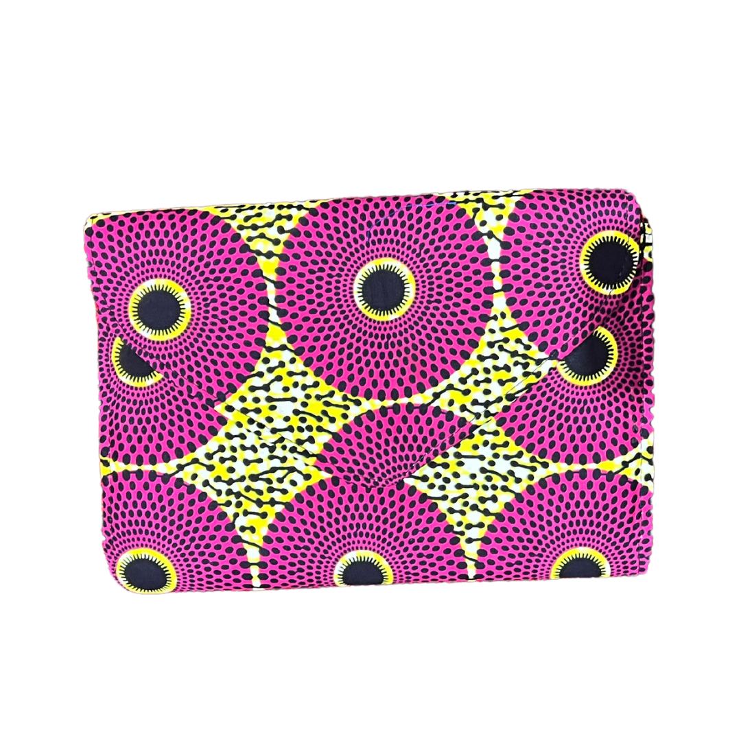 Lime and Magenta Mini Clutch