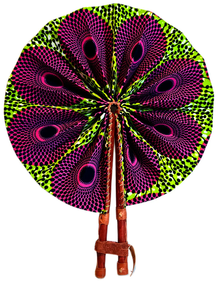 Magenta and Green AOMB Fan