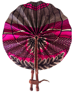 Fuchsia Fern Fan
