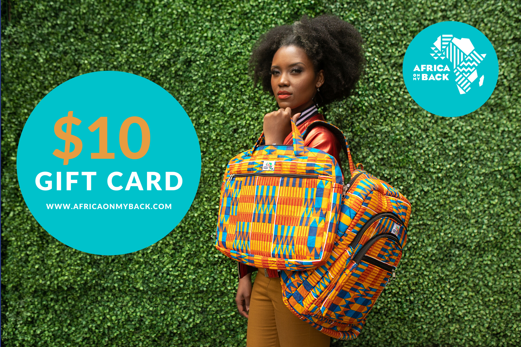 Africa On My Back Gift Cards