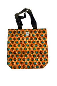 Orange with Accents Tote Bag