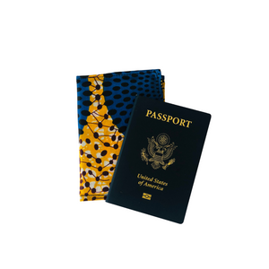 Game Changer Orange and Blue - Passport Cover