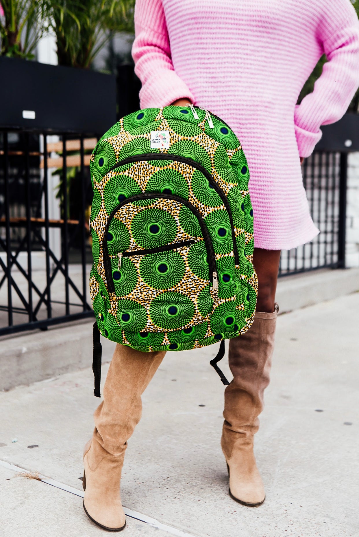 Green Game Changer Full Size Backpack